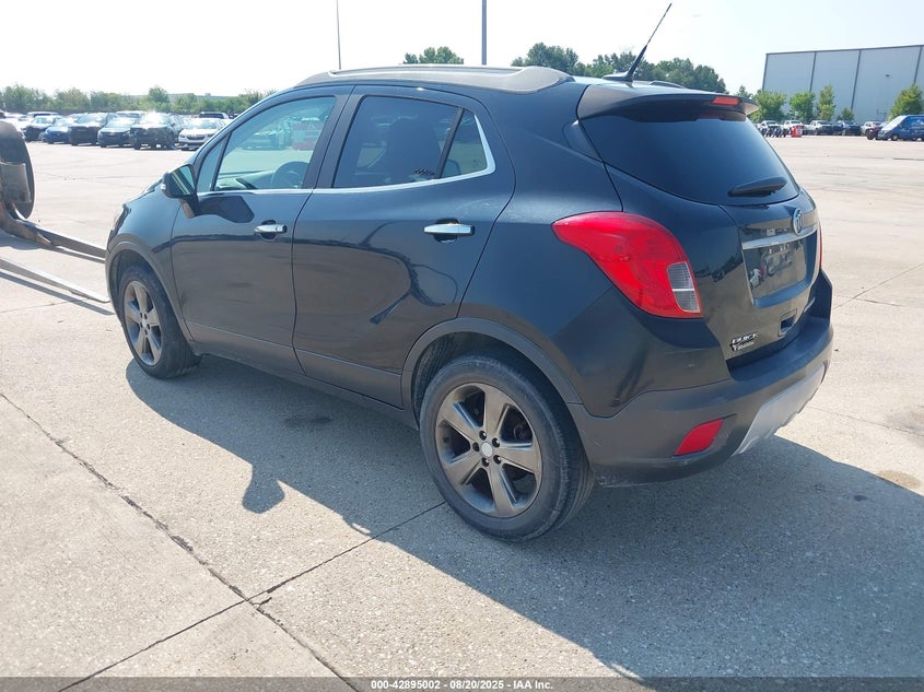 Vin: kl4cjbsb1eb545327, lot: 43388694, buick encore convenience 20143