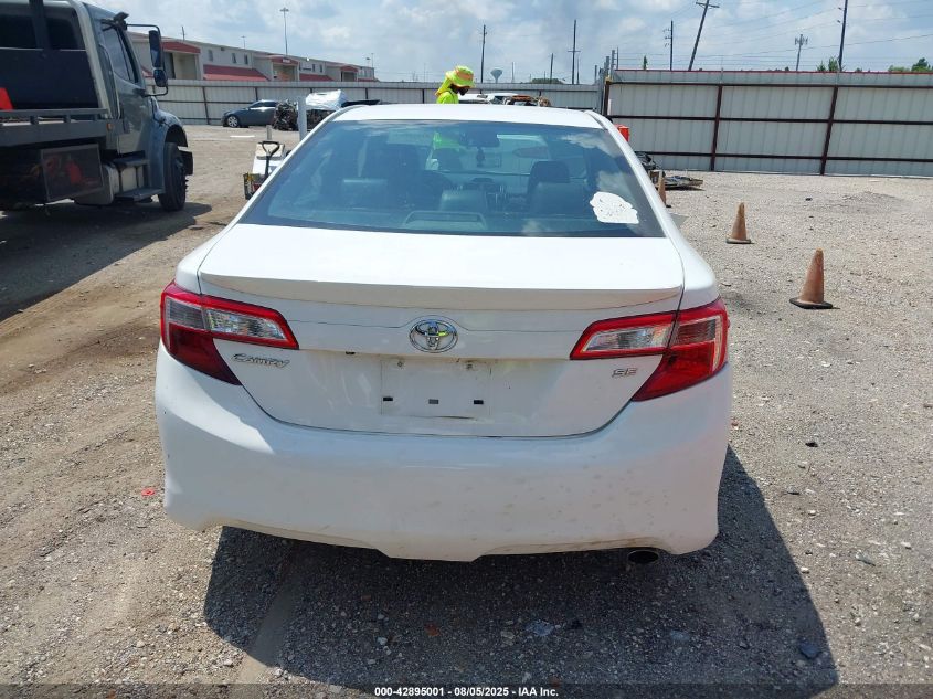 2014 Toyota Camry Se VIN: 4T1BF1FK4EU459582 Lot: 42895001