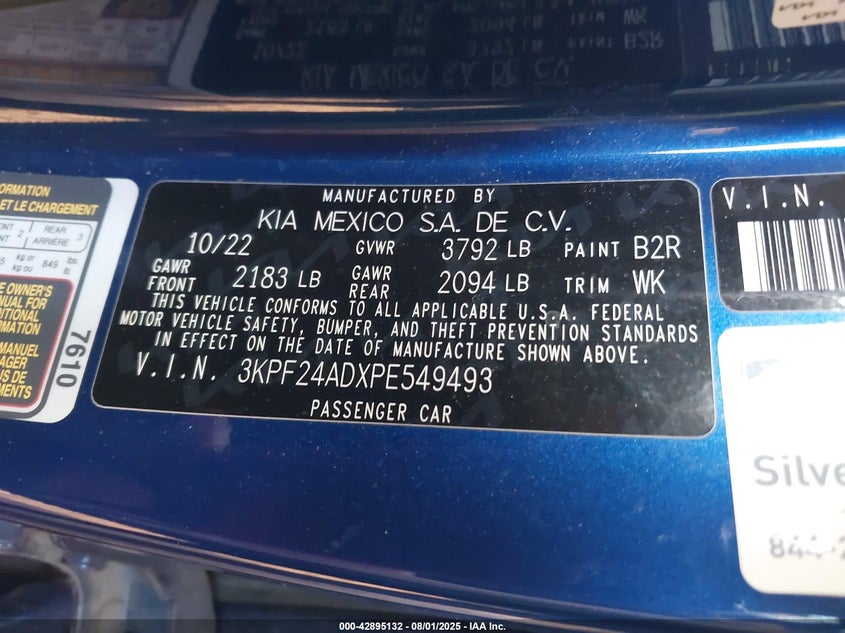3KPF24ADXPE549493 2023 KIA FORTE photo no. 9