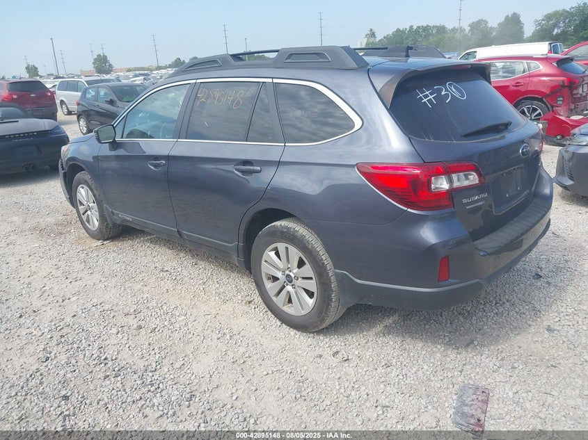 Vin: 4s4bsbfc0g3211381, lot: 43388841, subaru outback 2.5i premium 20163