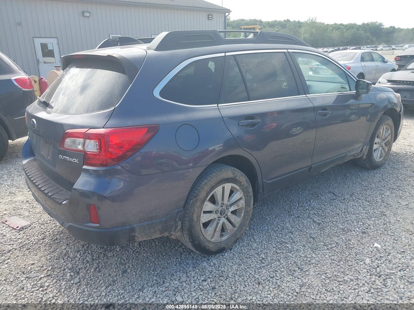 Vin: 4s4bsbfc0g3211381, lot: 43388841, subaru outback 2.5i premium 20164