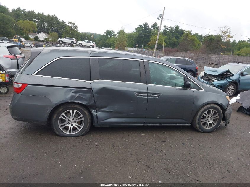 2011 Honda Odyssey Ex-L VIN: 5FNRL5H67BB014969 Lot: 42895342