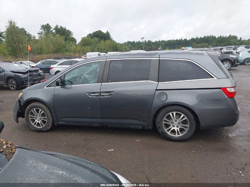2011 Honda Odyssey Ex-L VIN: 5FNRL5H67BB014969 Lot: 42895342