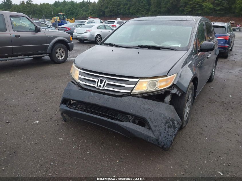 2011 Honda Odyssey Ex-L VIN: 5FNRL5H67BB014969 Lot: 42895342