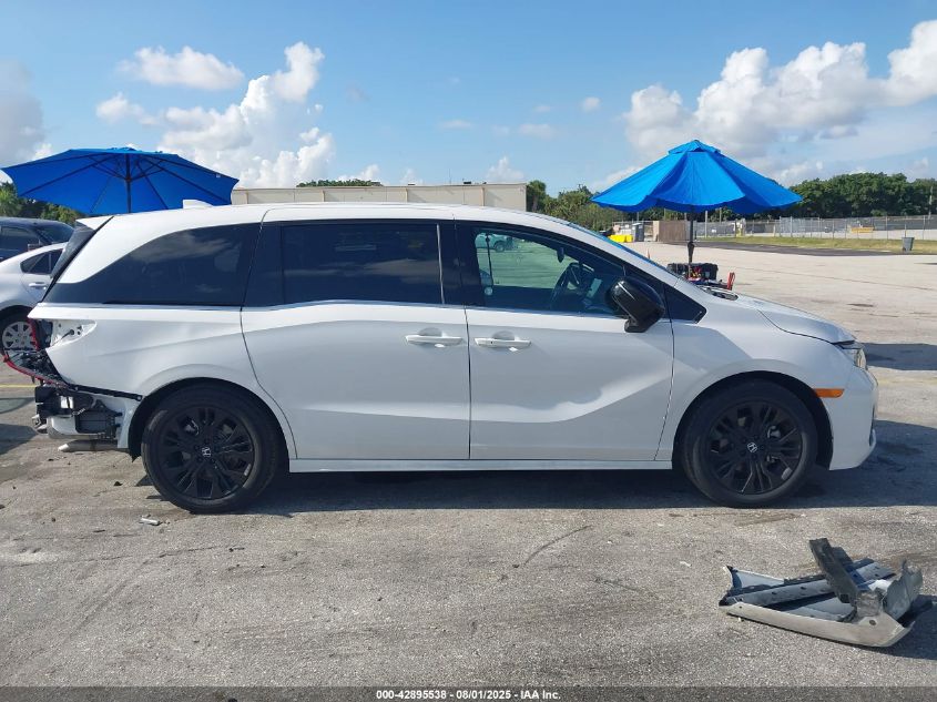 2025 Honda Odyssey - 5FNRL6H77SB054449