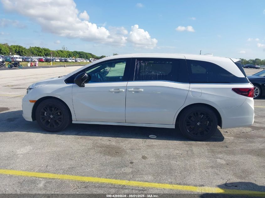 2025 Honda Odyssey - 5FNRL6H77SB054449