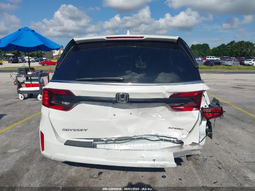 2025 Honda Odyssey - 5FNRL6H77SB054449