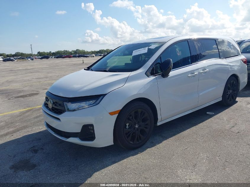 2025 Honda Odyssey - 5FNRL6H77SB054449