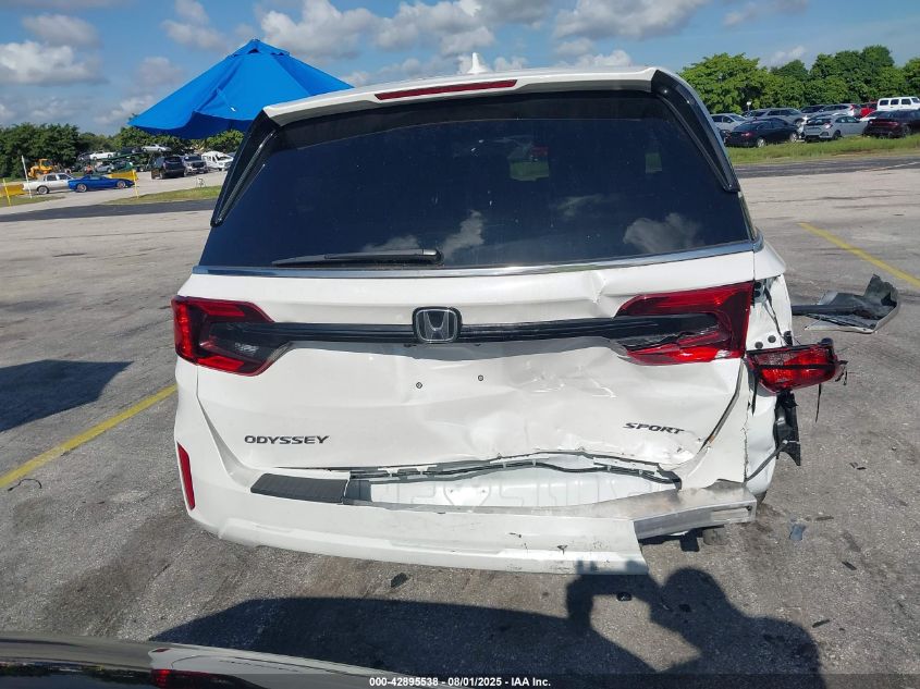2025 Honda Odyssey - 5FNRL6H77SB054449