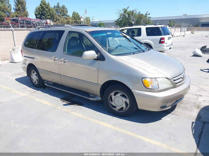 4T3ZF13C91U403392 2001 Toyota Sienna Xle auction photo 1