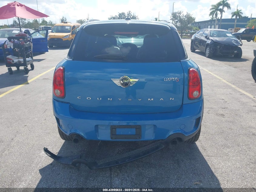 2016 MINI COUNTRYMAN COOPER S - WMWZC3C58GWT10084