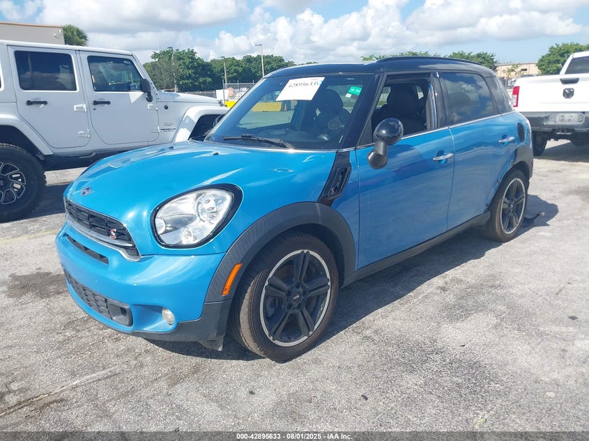 2016 MINI COUNTRYMAN COOPER S - WMWZC3C58GWT10084