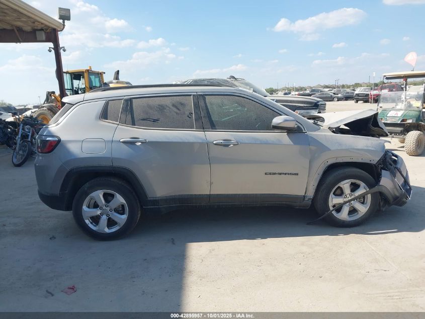 2021 Jeep Compass Latitude Fwd VIN: 3C4NJCBB9MT604710 Lot: 42895957