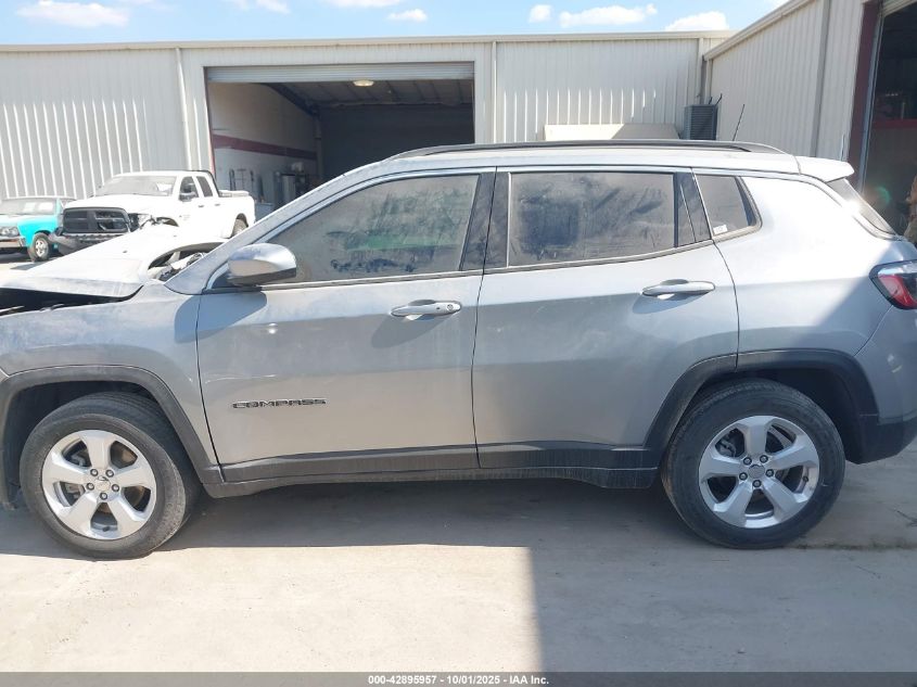 2021 Jeep Compass Latitude Fwd VIN: 3C4NJCBB9MT604710 Lot: 42895957