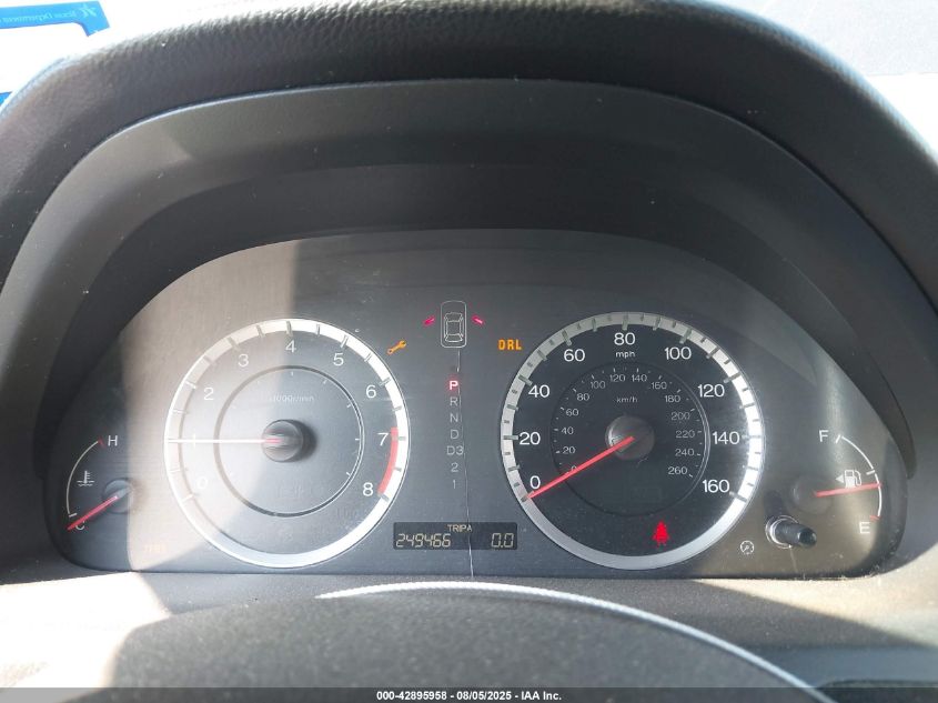 2011 Honda Accord 3.5 Ex VIN: 1HGCP3F74BA027733 Lot: 42895958