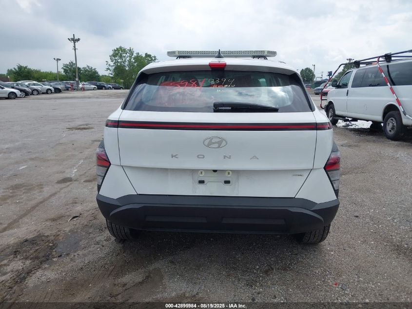 2025 Hyundai Kona Se VIN: KM8HACAB6SU210756 Lot: 42895984