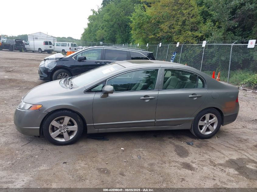 2008 Honda Civic Ex VIN: 2HGFA158X8H503197 Lot: 42896049