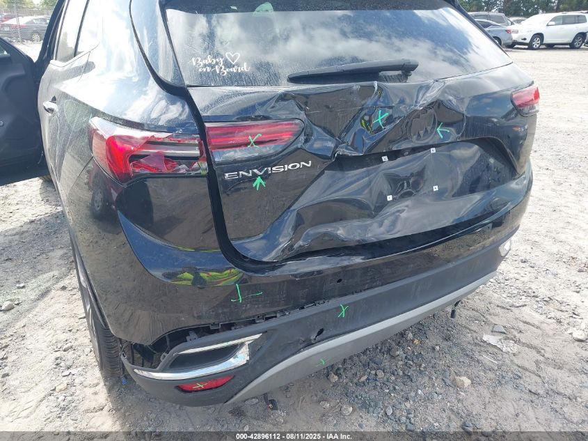 2021 Buick Envision Fwd Essence VIN: LRBFZNR40MD070338 Lot: 42896112