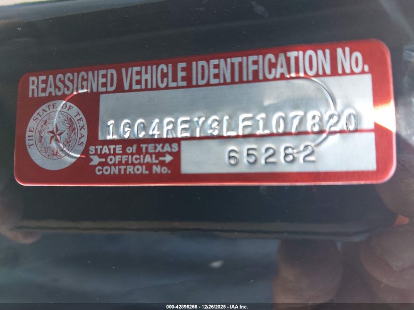 2020 Chevrolet Silverado 2500 - 1GC4YREY3LF107820