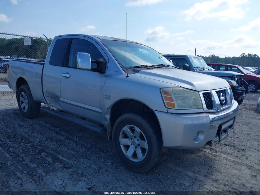2004 Nissan Titan Le VIN: 1N6AA06B04N534373 Lot: 42896355