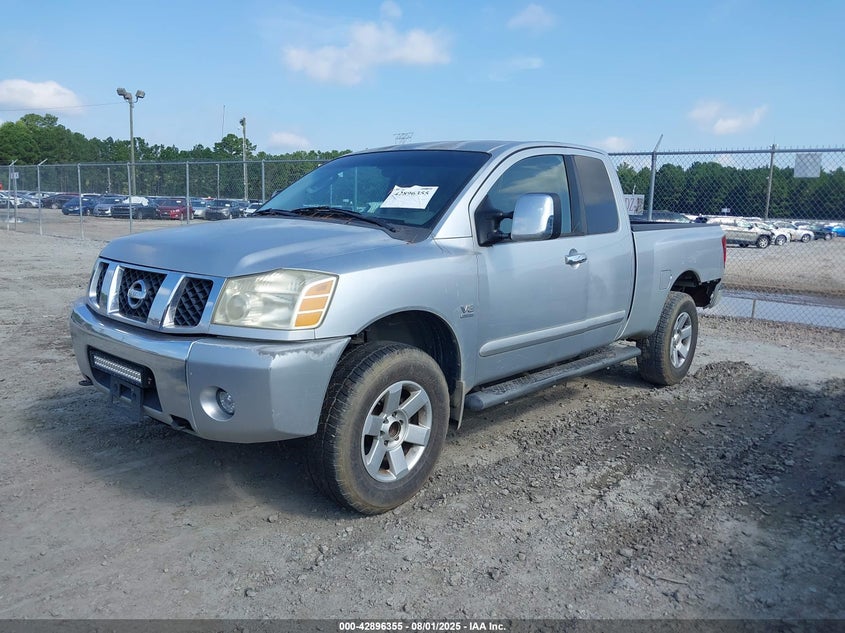 2004 Nissan Titan Le VIN: 1N6AA06B04N534373 Lot: 42896355