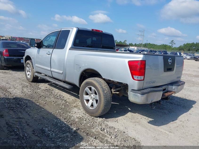 2004 Nissan Titan Le VIN: 1N6AA06B04N534373 Lot: 42896355