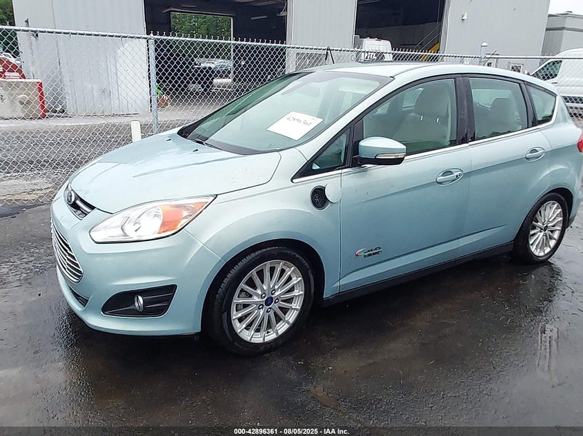 Vin: 1fadp5cu3el521640, lot: 43390055, ford c-max energi sel 20142