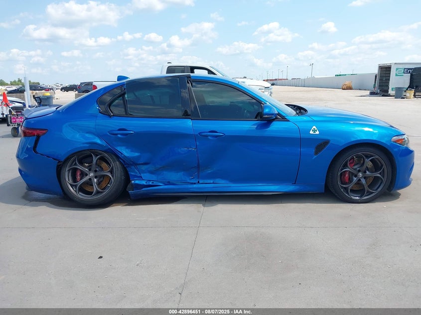 2019 ALFA ROMEO GIULIA QUADRIFOGLIO RWD - ZARFAMEV2K7606080