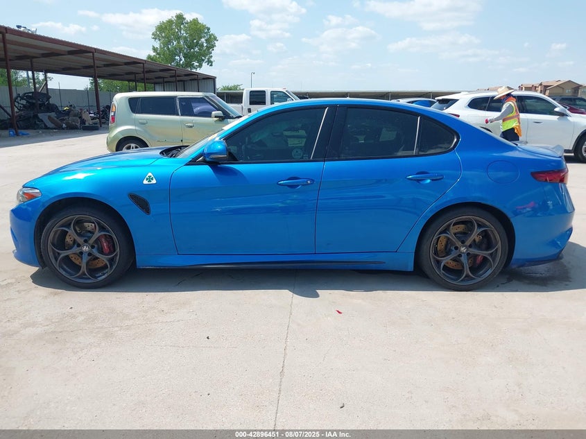 2019 ALFA ROMEO GIULIA QUADRIFOGLIO RWD - ZARFAMEV2K7606080