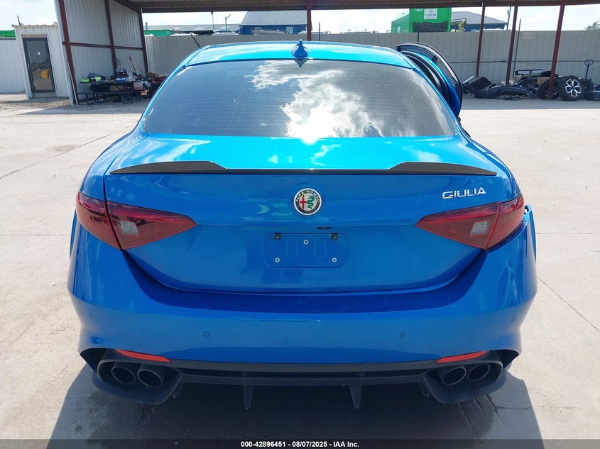 2019 ALFA ROMEO GIULIA QUADRIFOGLIO RWD - ZARFAMEV2K7606080
