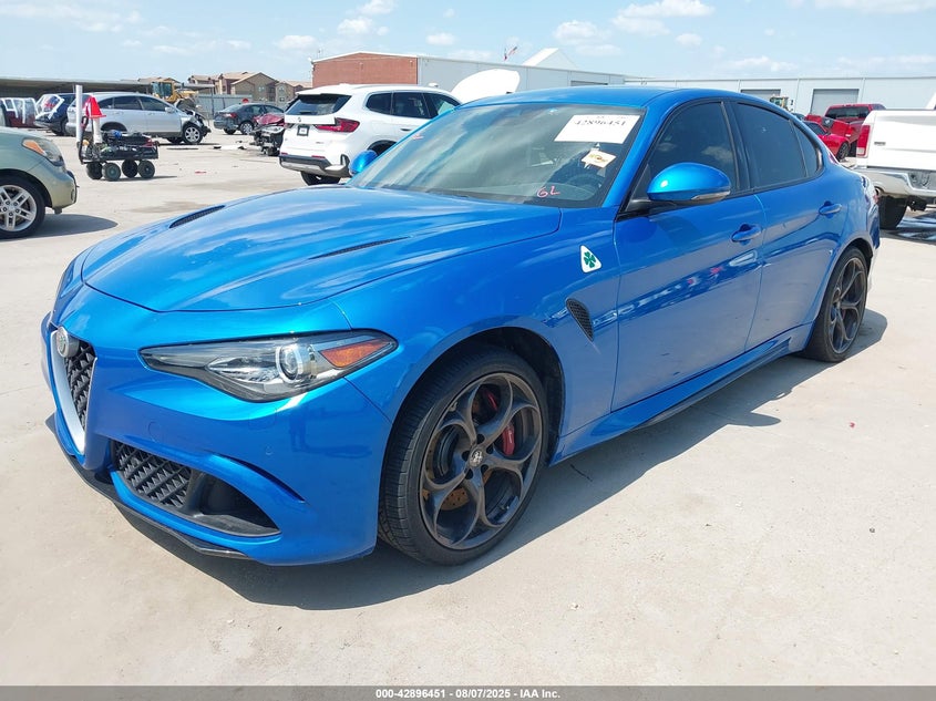 2019 ALFA ROMEO GIULIA QUADRIFOGLIO RWD - ZARFAMEV2K7606080