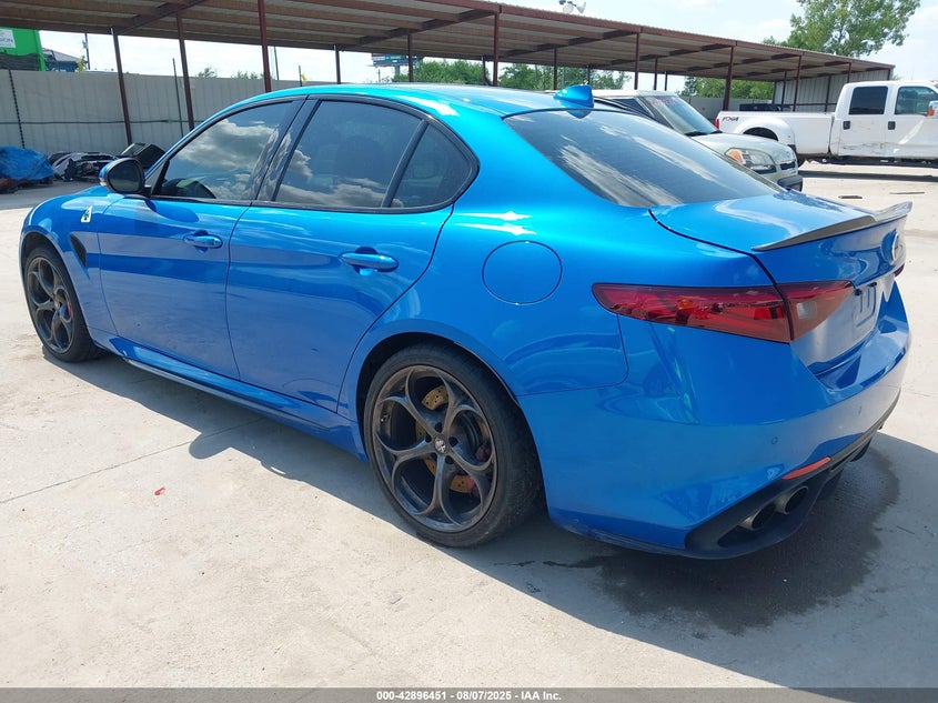 2019 ALFA ROMEO GIULIA QUADRIFOGLIO RWD - ZARFAMEV2K7606080