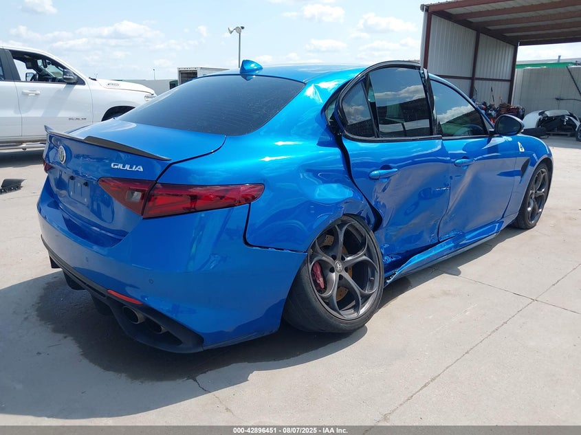 2019 ALFA ROMEO GIULIA QUADRIFOGLIO RWD - ZARFAMEV2K7606080