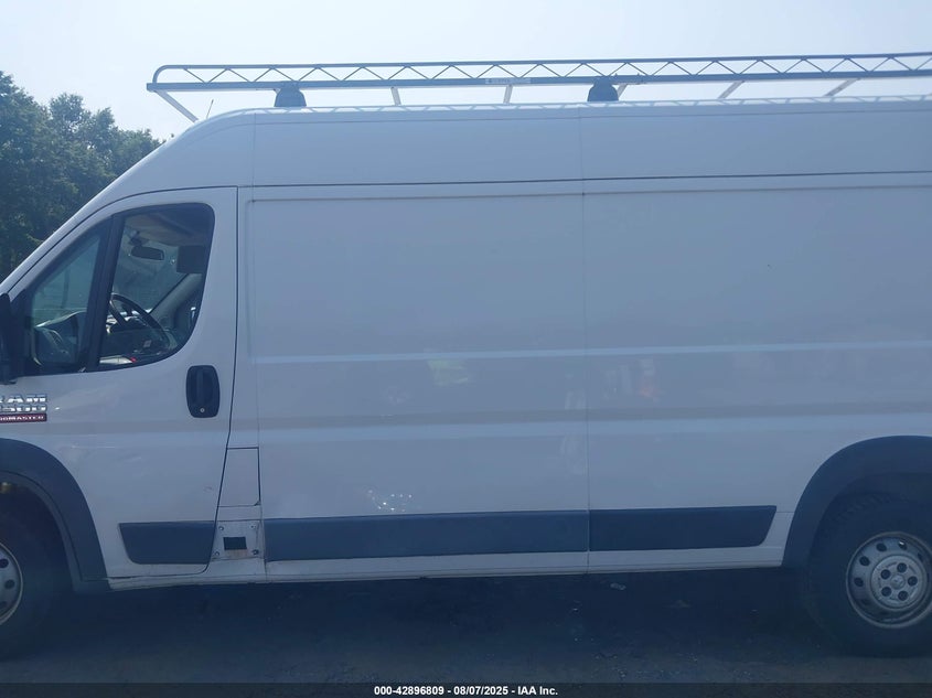 2017 Ram Promaster 2500 3.6 High Roof 159 Wb White Lot 111042896809 Vin 3C6TRVDG0HE535301