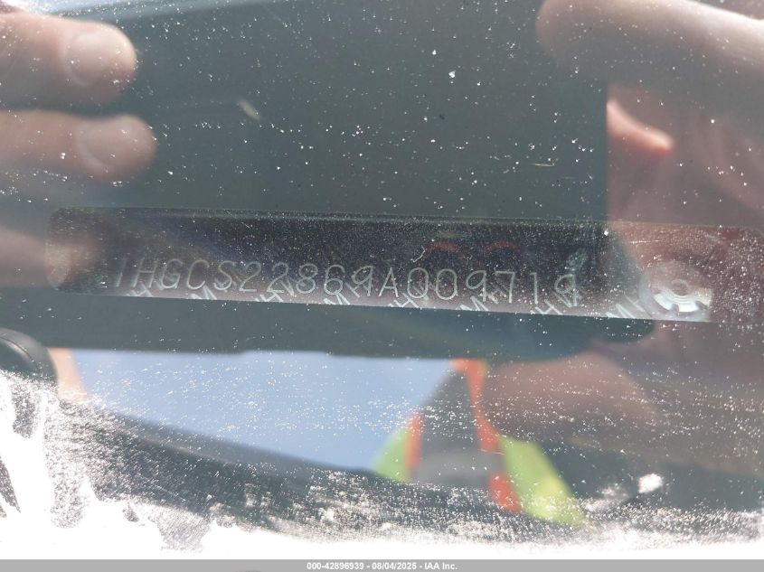 2009 Honda Accord 3.5 Ex-L VIN: 1HGCS22869A009719 Lot: 42896939