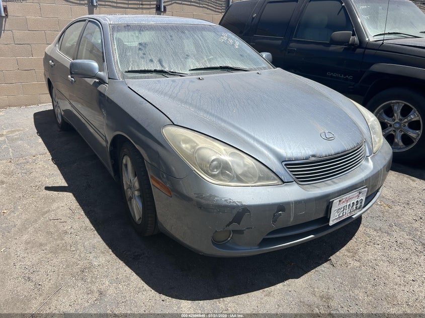 2005 Lexus Es 330 turquoise sedan gasoline JTHBA30G655072673 photo #1