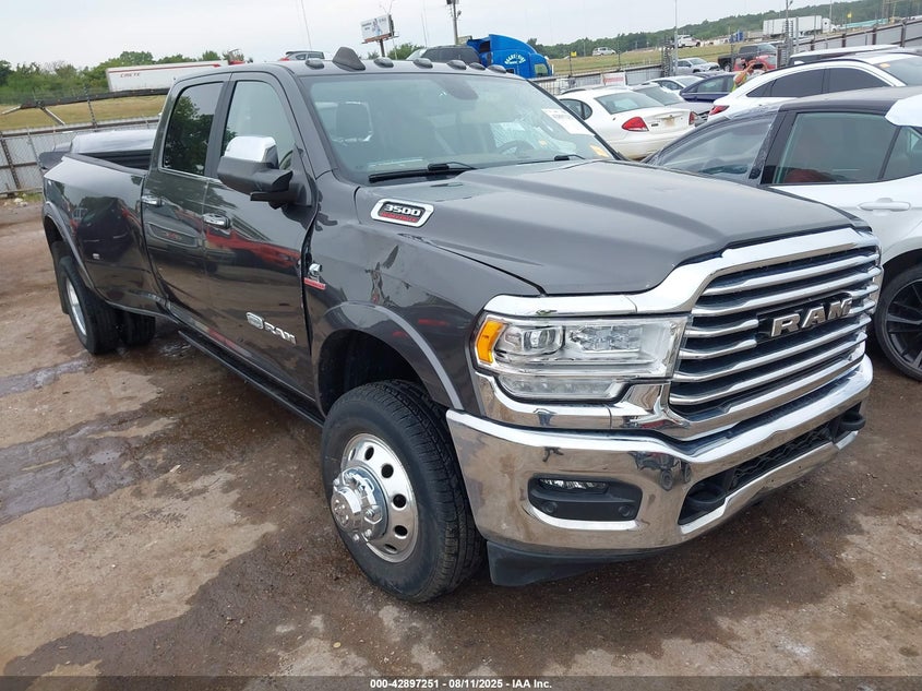 3C63RRKL7NG400615 2022 Ram 3500 Limited Longhorn 4X4 8' Box auction photo 1