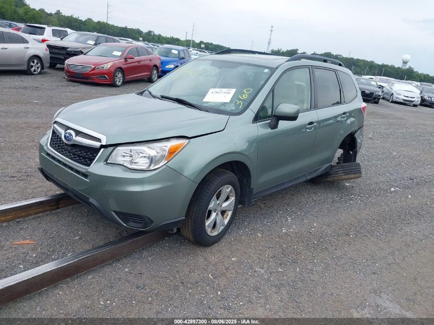 2015 Subaru Forester 2.5I Premium VIN: JF2SJADC4FH530399 Lot: 43165008