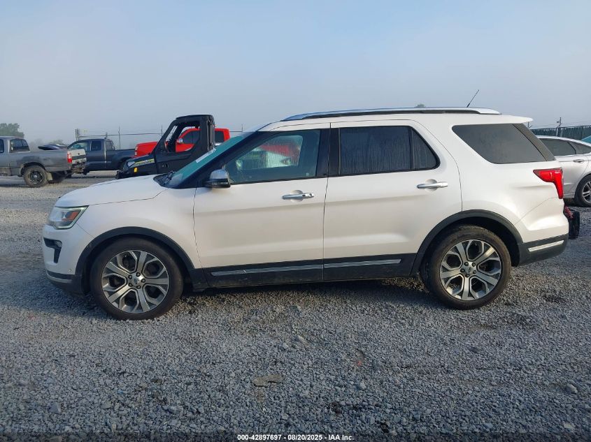 2018 Ford Explorer Platinum VIN: 1FM5K8HT2JGB35742 Lot: 42897697