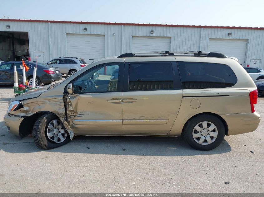 2008 Hyundai Entourage Gls/Limited VIN: KNDMC233386046862 Lot: 42897770