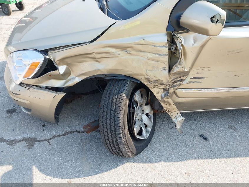 2008 Hyundai Entourage Gls/Limited VIN: KNDMC233386046862 Lot: 42897770