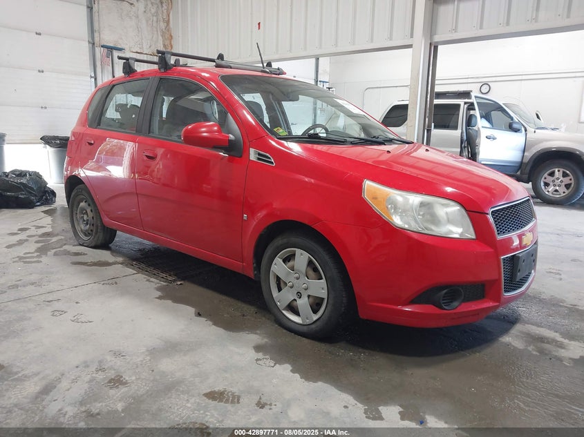 KL1TD66E39B365496 2009 Chevrolet Aveo Ls auction photo 1