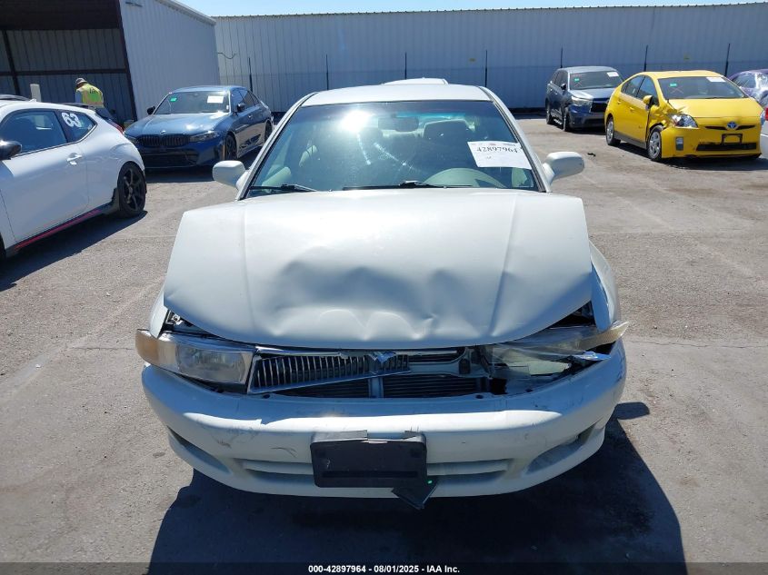 2001 Mitsubishi Galant Es V6/Gtz VIN: 4A3AA46H51E119024 Lot: 42897964