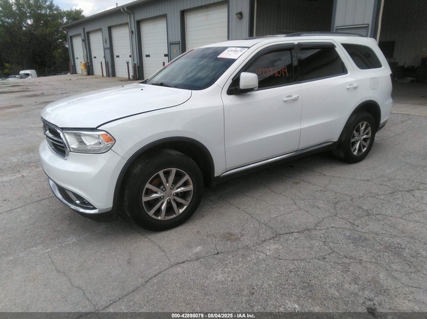 Vin: 1c4rdjdg5fc114429, lot: 43391772, dodge durango limited 20152
