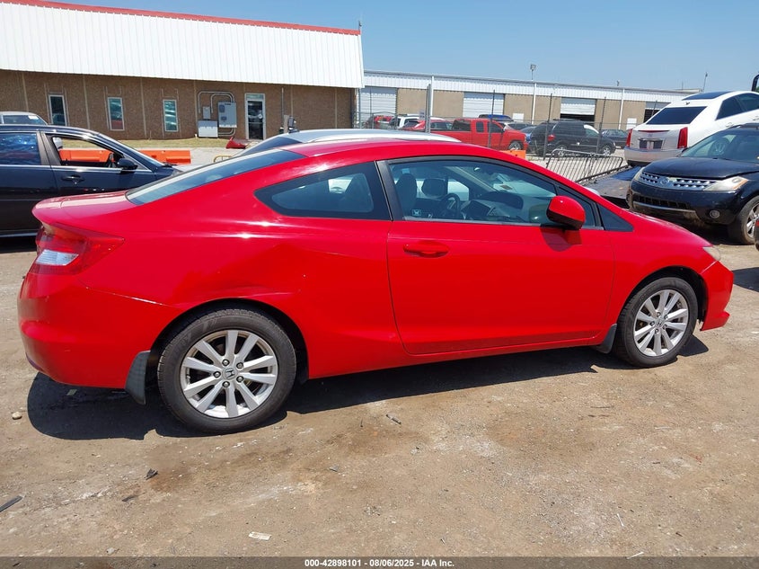 2012 Honda Civic Ex VIN: 2HGFG3B87CH545138 Lot: 42898101