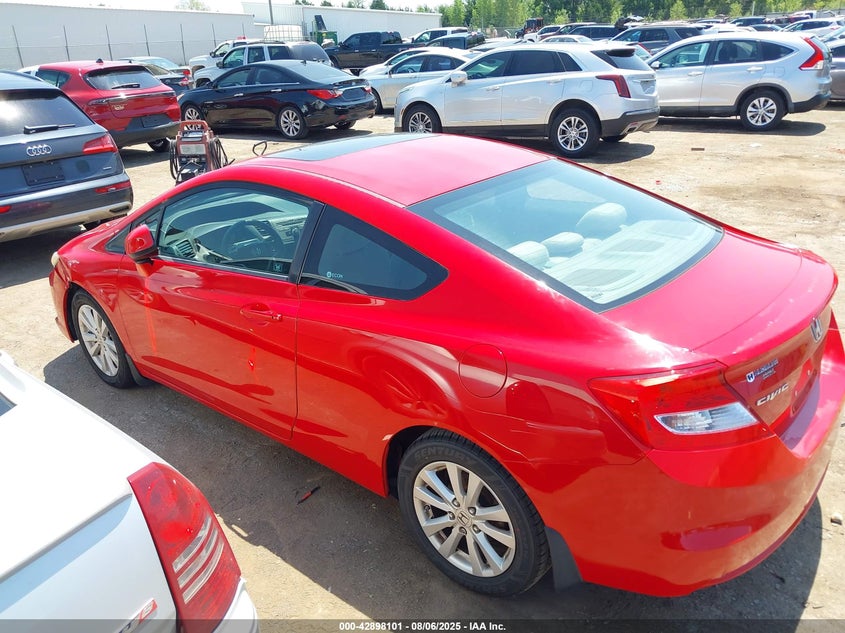 2012 Honda Civic Ex VIN: 2HGFG3B87CH545138 Lot: 42898101