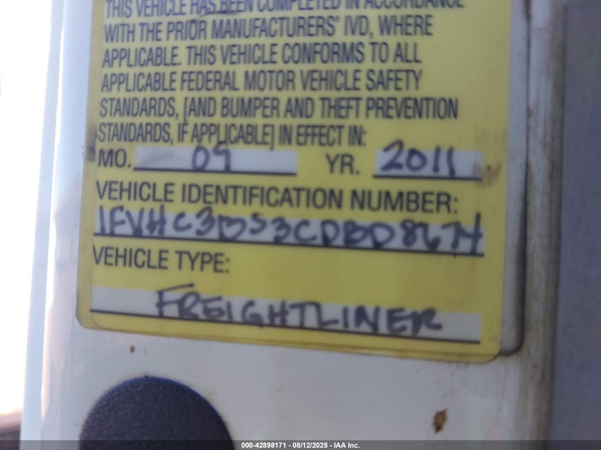 2012 OTHER FREIGHTLINER M2 106 HEAVY DUTY TRUCK N/A