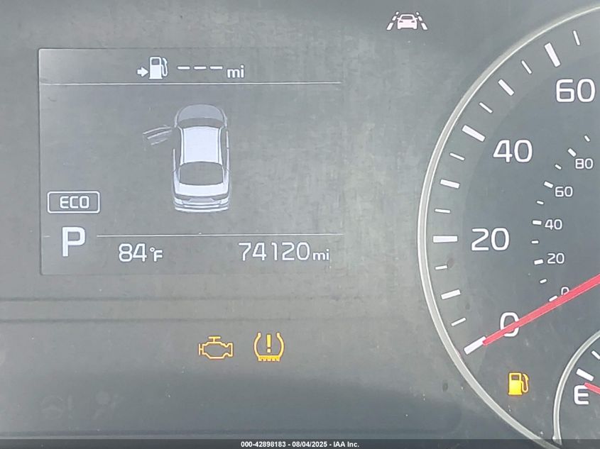 2020 Kia Optima Lx VIN: 5XXGT4L31LG382867 Lot: 42898183