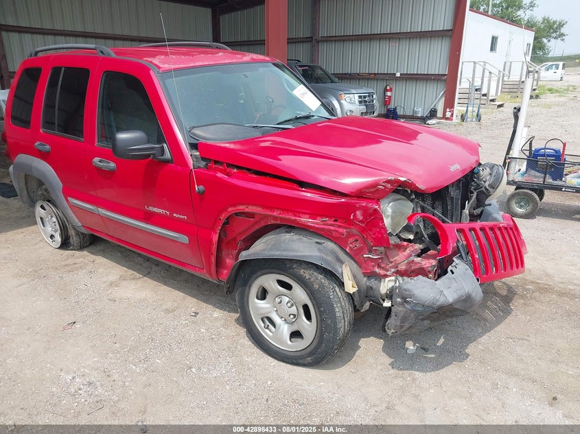 1J4GL48K13W572970 2003 Jeep Liberty Sport auction photo 1