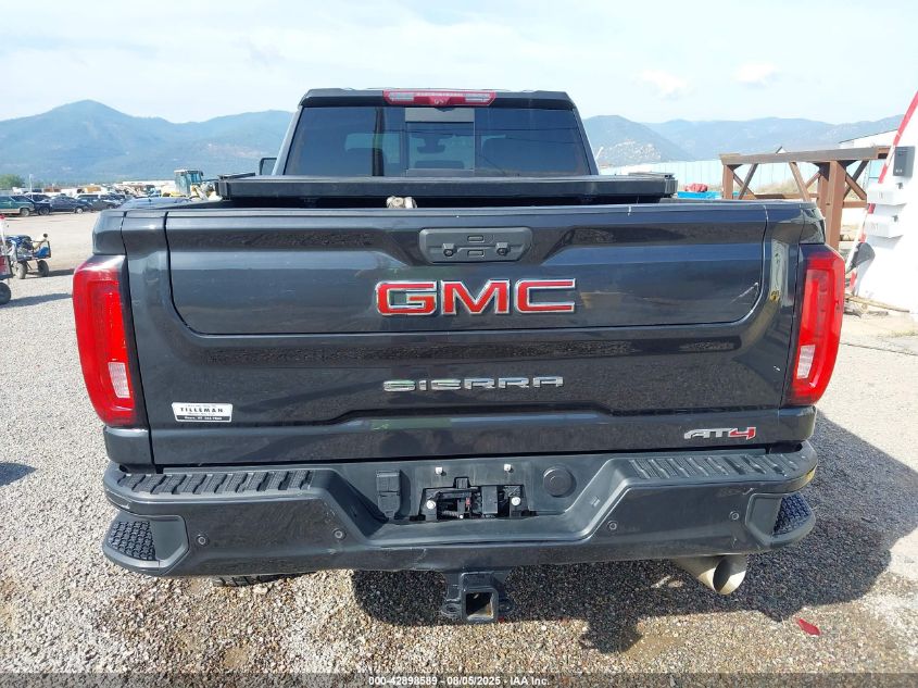 2020 GMC Sierra 2500Hd 4Wd Standard Bed At4 VIN: 1GT49PEYXLF291560 Lot: 42898589
